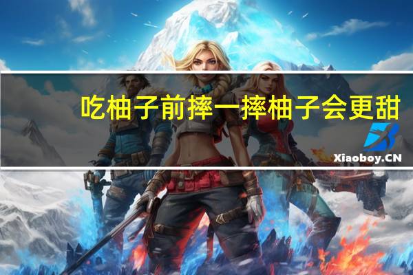 吃柚子前摔一摔柚子会更甜：水分集中 柔软多汁