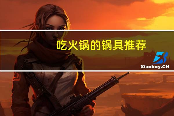吃火锅的锅具推荐