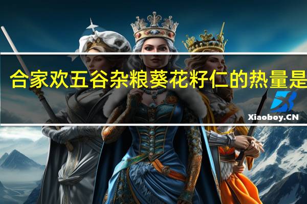 合家欢 五谷杂粮葵花籽仁的热量是多少