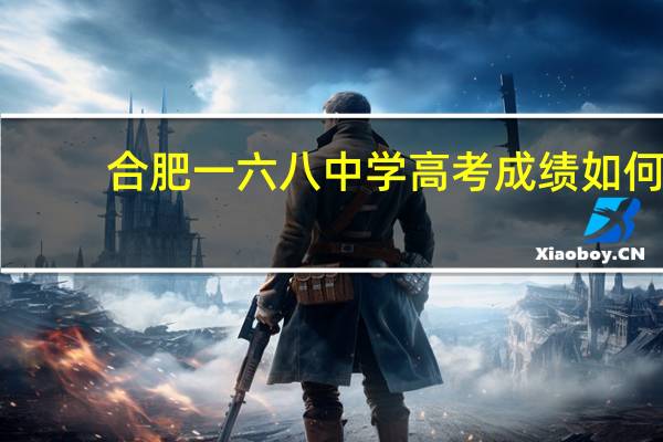 合肥一六八中学高考成绩如何