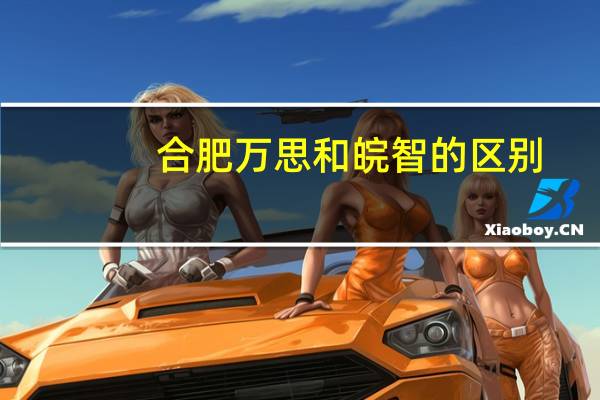 合肥万思和皖智的区别