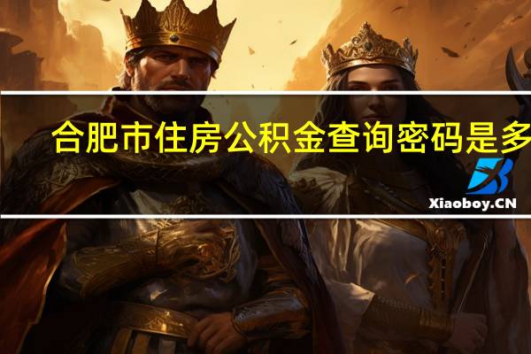 合肥市住房公积金查询密码是多少（合肥市住房公积金查询）