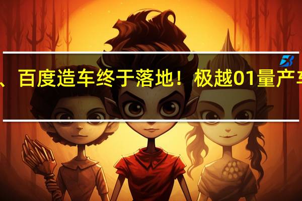 吉利、百度造车终于落地！极越01量产车批量发运