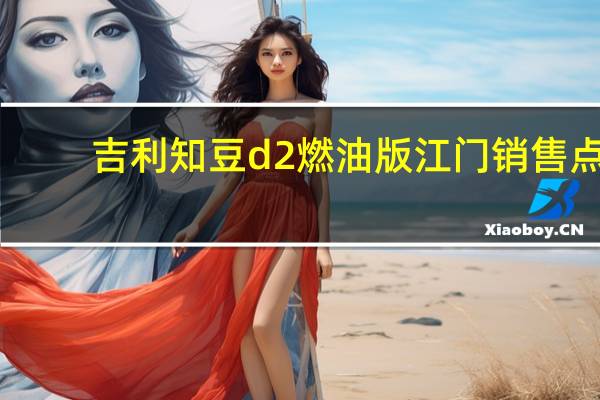 吉利知豆d2燃油版江门销售点
