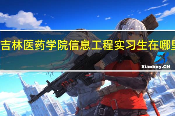 吉林医药学院信息工程实习生在哪里实习