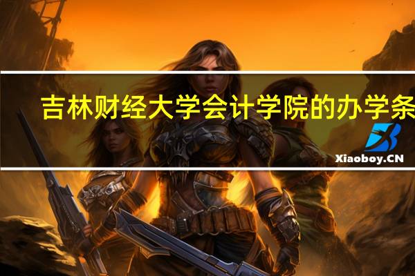 吉林财经大学会计学院的办学条件