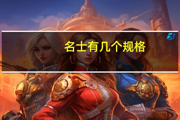 名士有几个规格