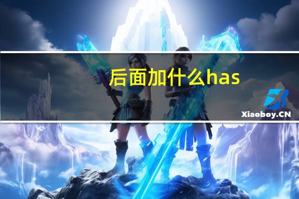 后面加什么has