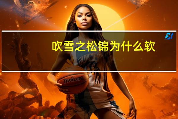 吹雪之松锦为什么软