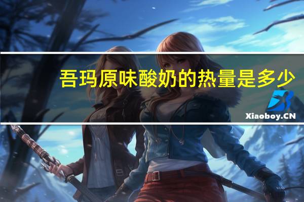 吾玛 原味酸奶的热量是多少