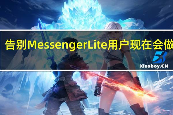 告别MessengerLite用户现在会做什么