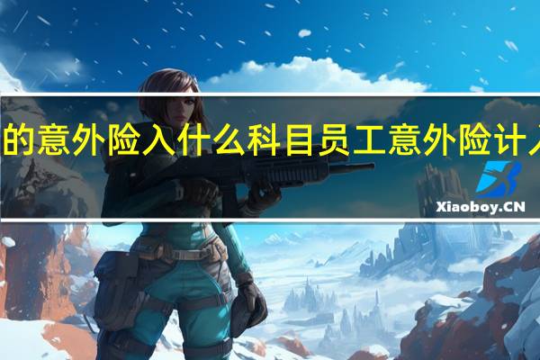 员工的意外险入什么科目 员工意外险计入什么科目