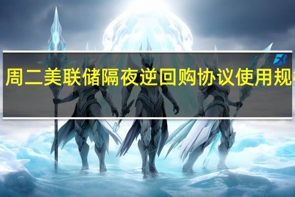 周二（8月29日）美联储隔夜逆回购协议（RRP）使用规模为1.693万亿美元上个交易日报1.709万亿美元