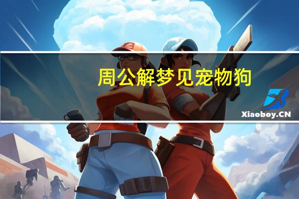 周公解梦见宠物狗