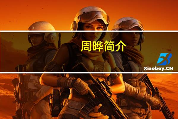 周晔简介（周晔简介资料）