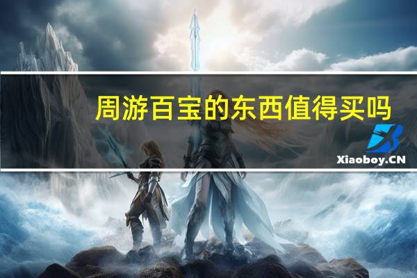 周游百宝的东西值得买吗