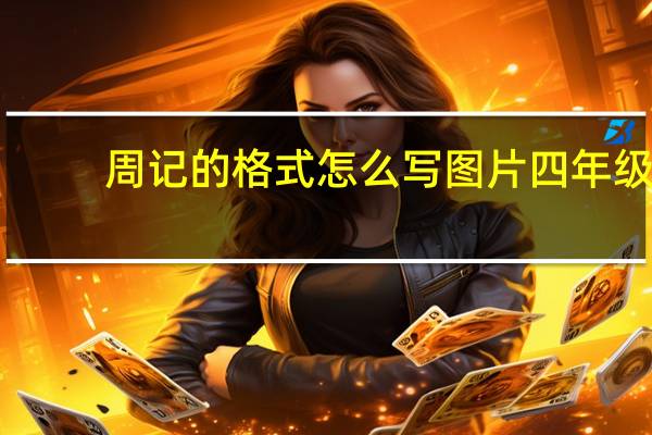 周记的格式怎么写图片 四年级（周记的格式怎么写图片）