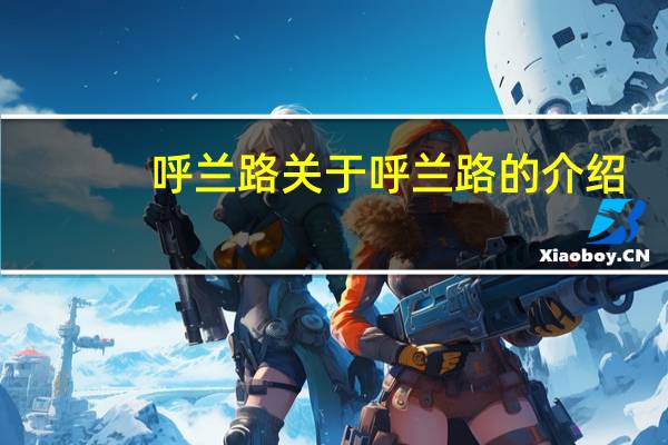 呼兰路 关于呼兰路的介绍