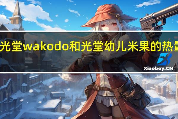 和光堂 wakodo 和光堂幼儿米果的热量是多少