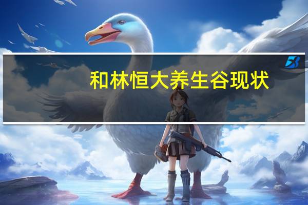 和林恒大养生谷现状
