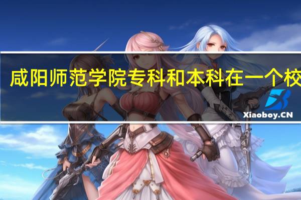 咸阳师范学院专科和本科在一个校区吗