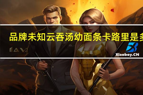 品牌未知 云吞汤幼面条卡路里是多少