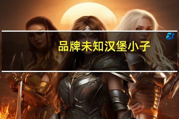 品牌未知 汉堡小子(鸡腿肉，干酪，沙拉酱)的热量是多少