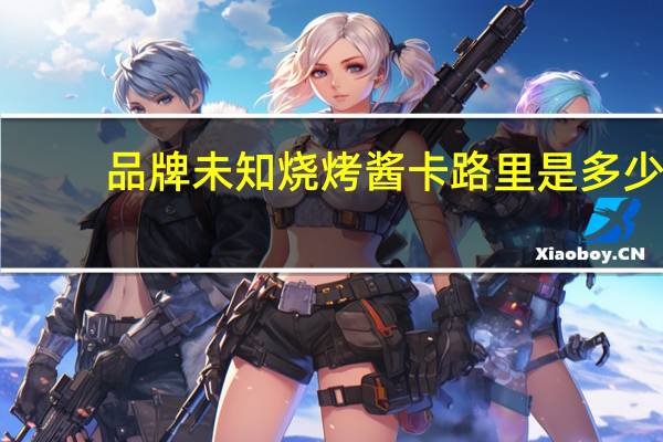品牌未知 烧烤酱卡路里是多少