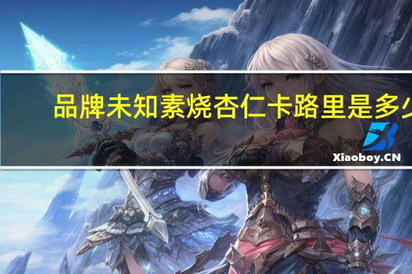 品牌未知 素烧杏仁卡路里是多少