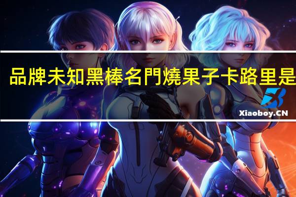 品牌未知 黑棒名門燒果子卡路里是多少