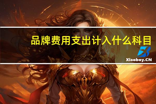 品牌费用支出计入什么科目