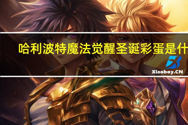 哈利波特魔法觉醒圣诞彩蛋是什么-圣诞彩蛋汇总