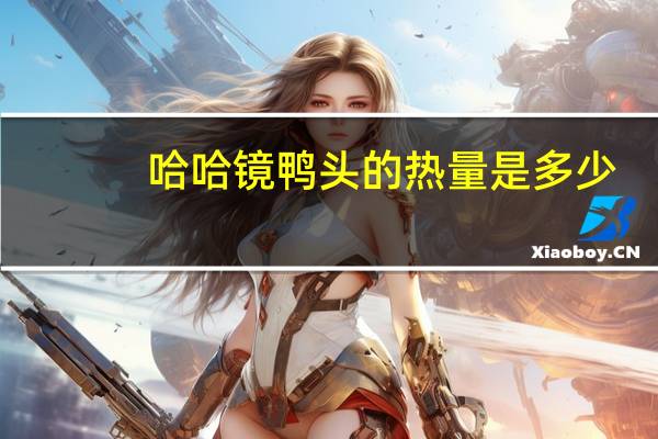哈哈镜 鸭头的热量是多少