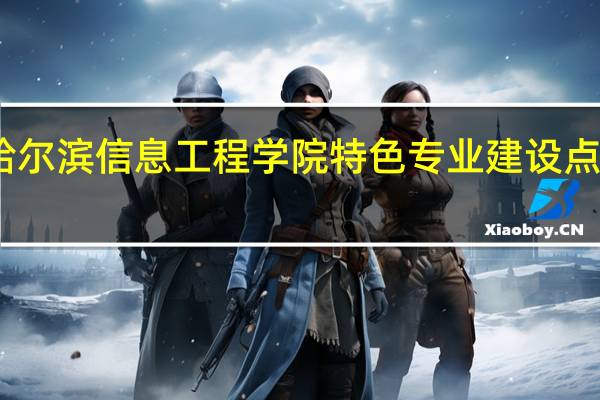 哈尔滨信息工程学院特色专业建设点有哪些