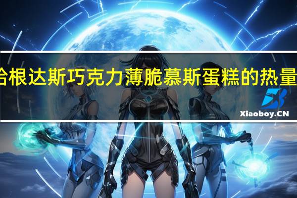 哈根达斯 巧克力薄脆慕斯蛋糕的热量是多少