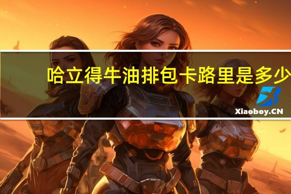 哈立得 牛油排包卡路里是多少