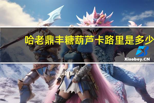 哈老鼎丰 糖葫芦卡路里是多少