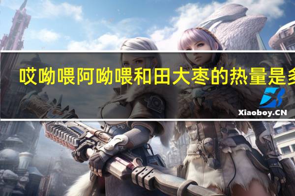 哎呦喂 阿呦喂 和田大枣的热量是多少