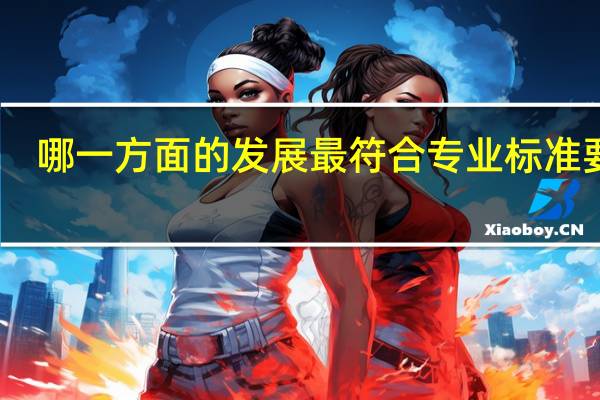 哪一方面的发展最符合专业标准要求