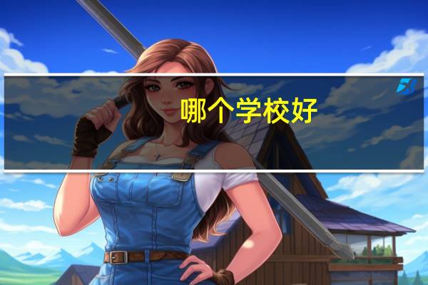 哪个学校好
