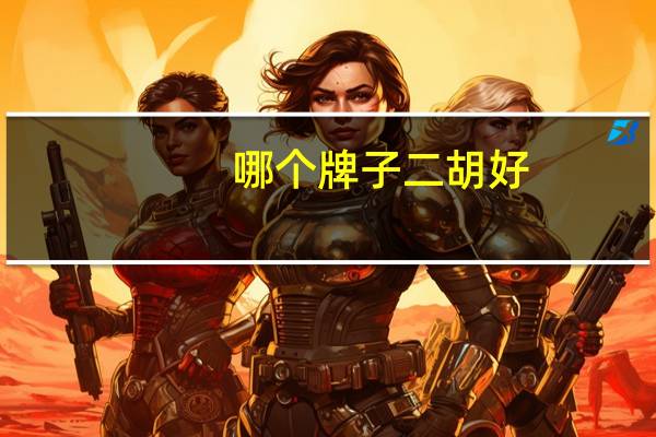 哪个牌子二胡好