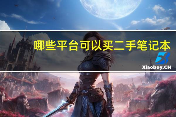 哪些平台可以买二手笔记本