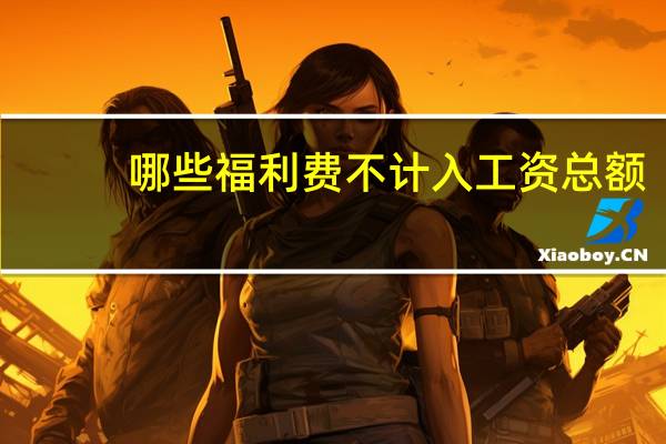 哪些福利费不计入工资总额