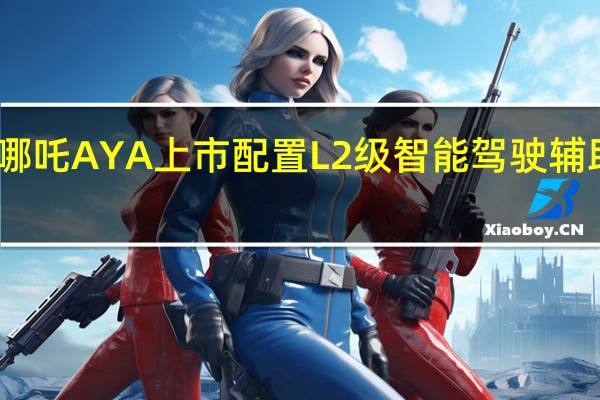 哪吒AYA上市 配置L2级智能驾驶辅助系统