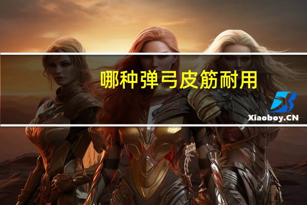 哪种弹弓皮筋耐用（那种弹弓皮筋回弹力好）