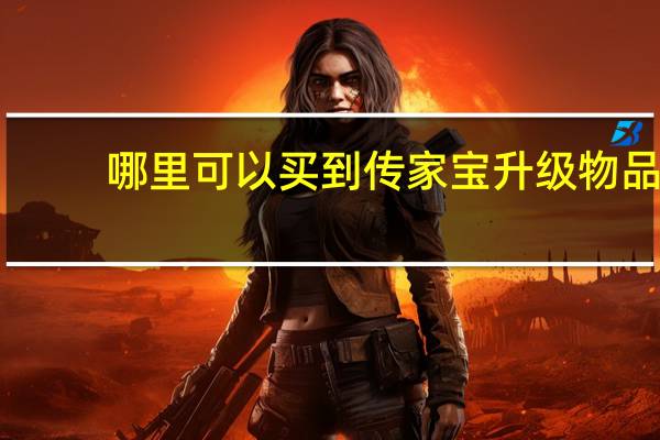哪里可以买到传家宝升级物品？