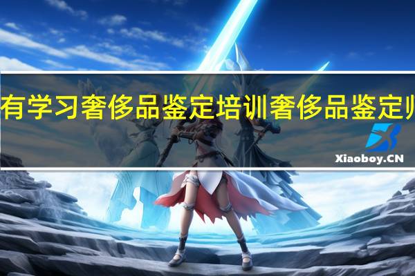哪里有学习奢侈品鉴定培训 奢侈品鉴定师培训机构