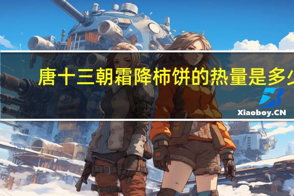 唐十三朝 霜降柿饼的热量是多少