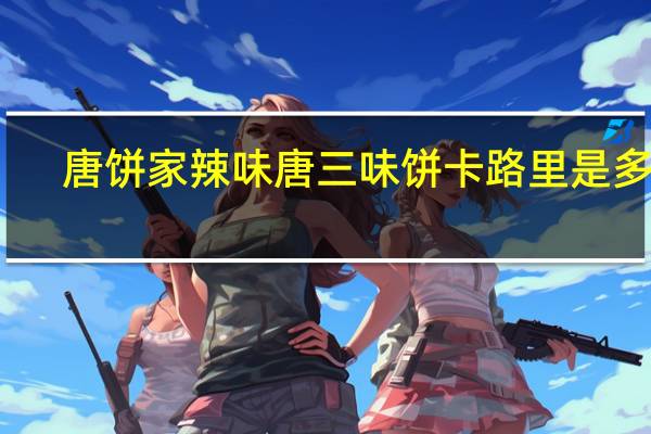 唐饼家 辣味唐三味饼卡路里是多少