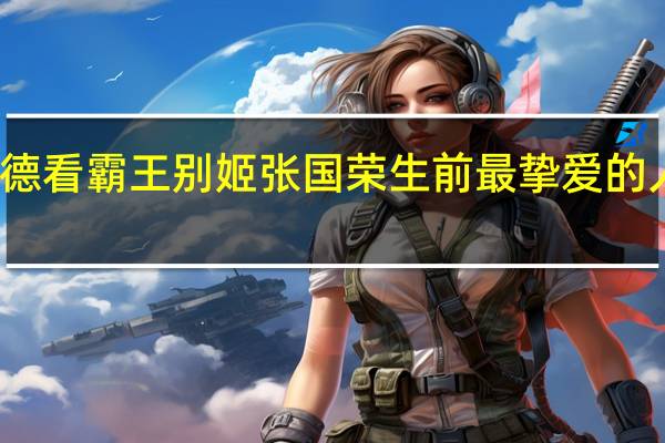 唐鹤德看霸王别姬  张国荣生前最挚爱的人照片曝光（图）